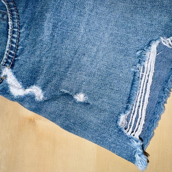 Sincerely Jules Jean Denim Shorts button-fly high rise five pocket  size… - Picture 5 of 13